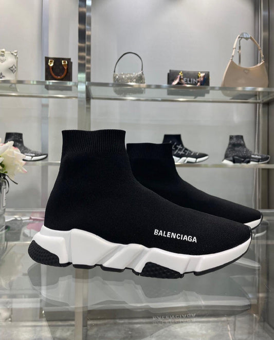 Sock Trainer White Sole